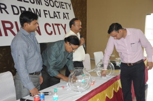 Mr KP Singh BPC draws a number