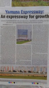 Yamuna Expressway in TOI
